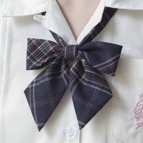 Hot Sale Wholesale School Uniform Cotton Butterfly Bow Ties For Girls