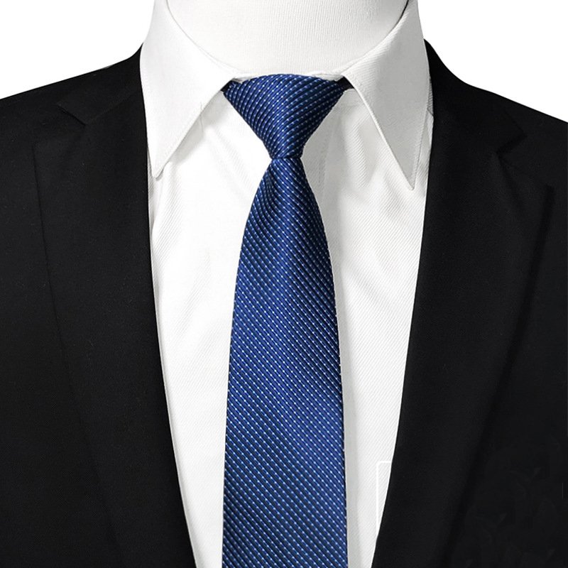 Factory Direct Selling 2021 New Design Poly Woven Jacquard Classic Business Men Neck Polyester Ties