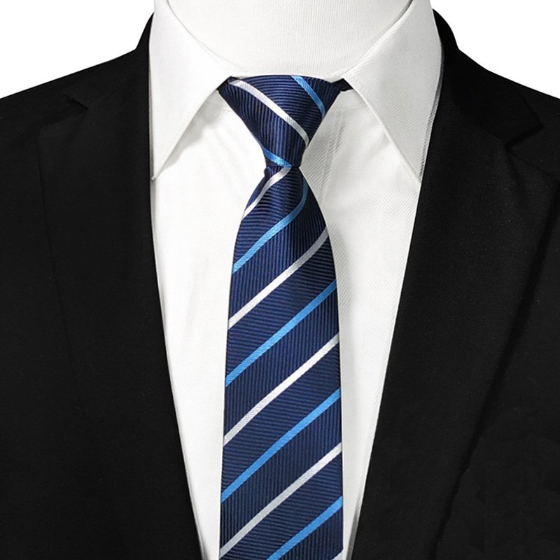 Factory Direct Selling 2021 New Design Poly Woven Jacquard Classic Business Men Neck Polyester Ties