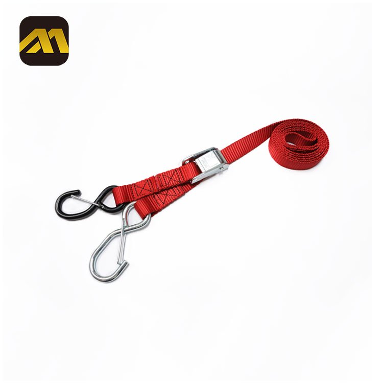 Cargo Lashing Strap Polyester Customized TW Tie Down Straps Motorcycle Cam Buckle Boucle Ceinture Western Moto Cargo Control
