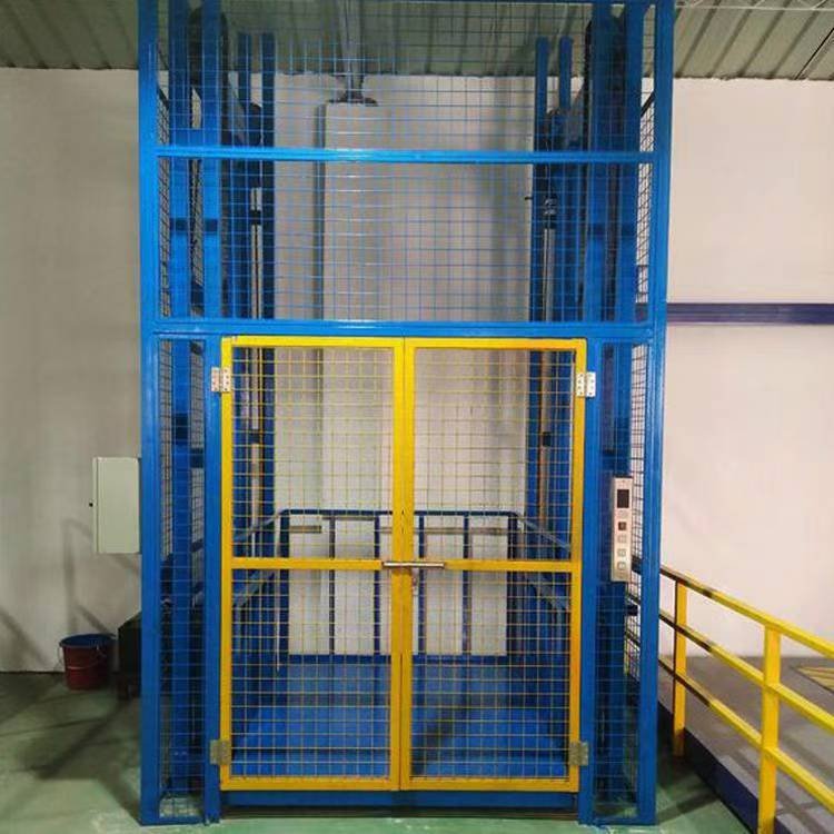 hydraulic cargo lift elevator wall mounted mezzanine cargo lift goods elevator freight elevator for indoor outdoor basement lift