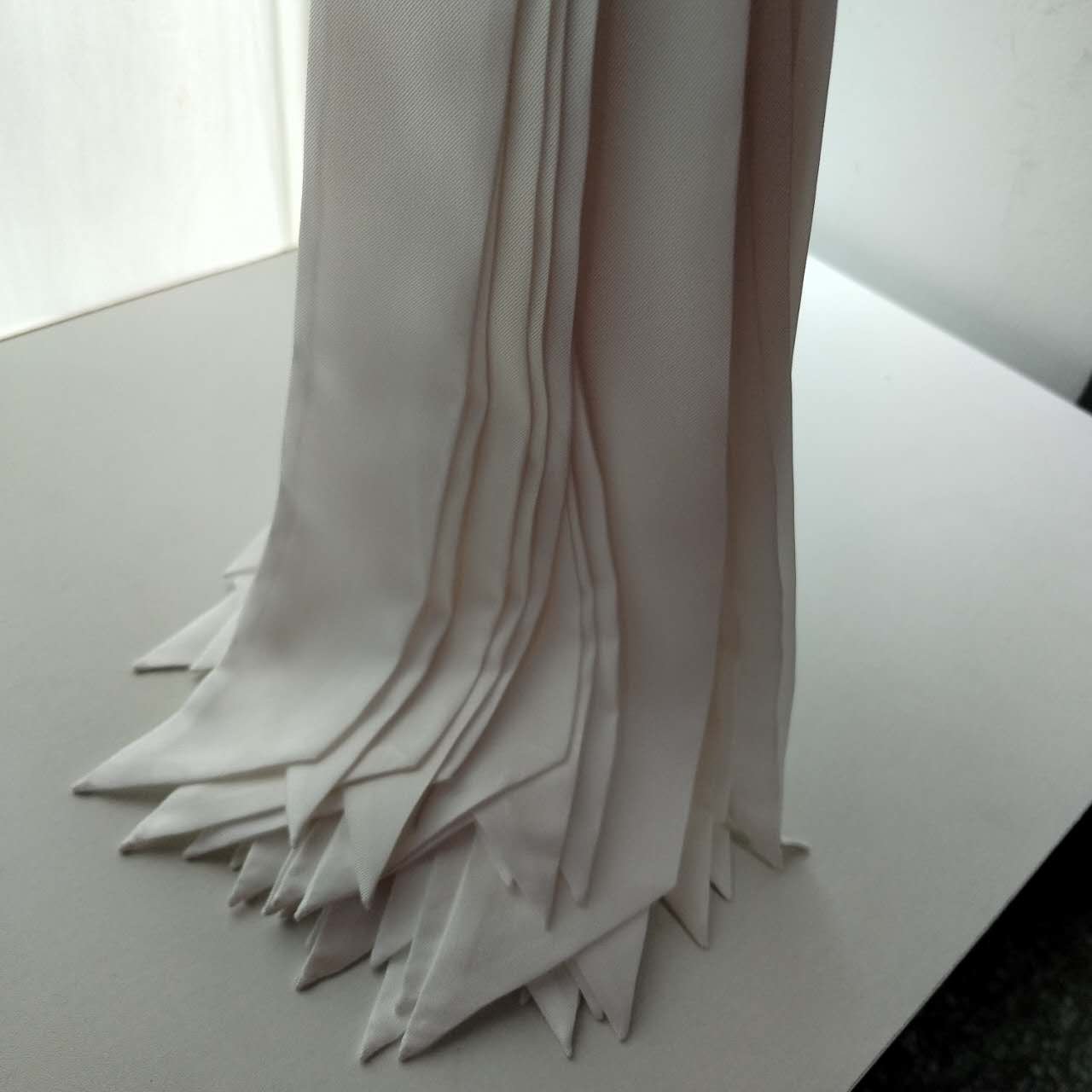 IN STOCK Twill Silk Tie white silk hand made wide hot sale for painting/dyeing