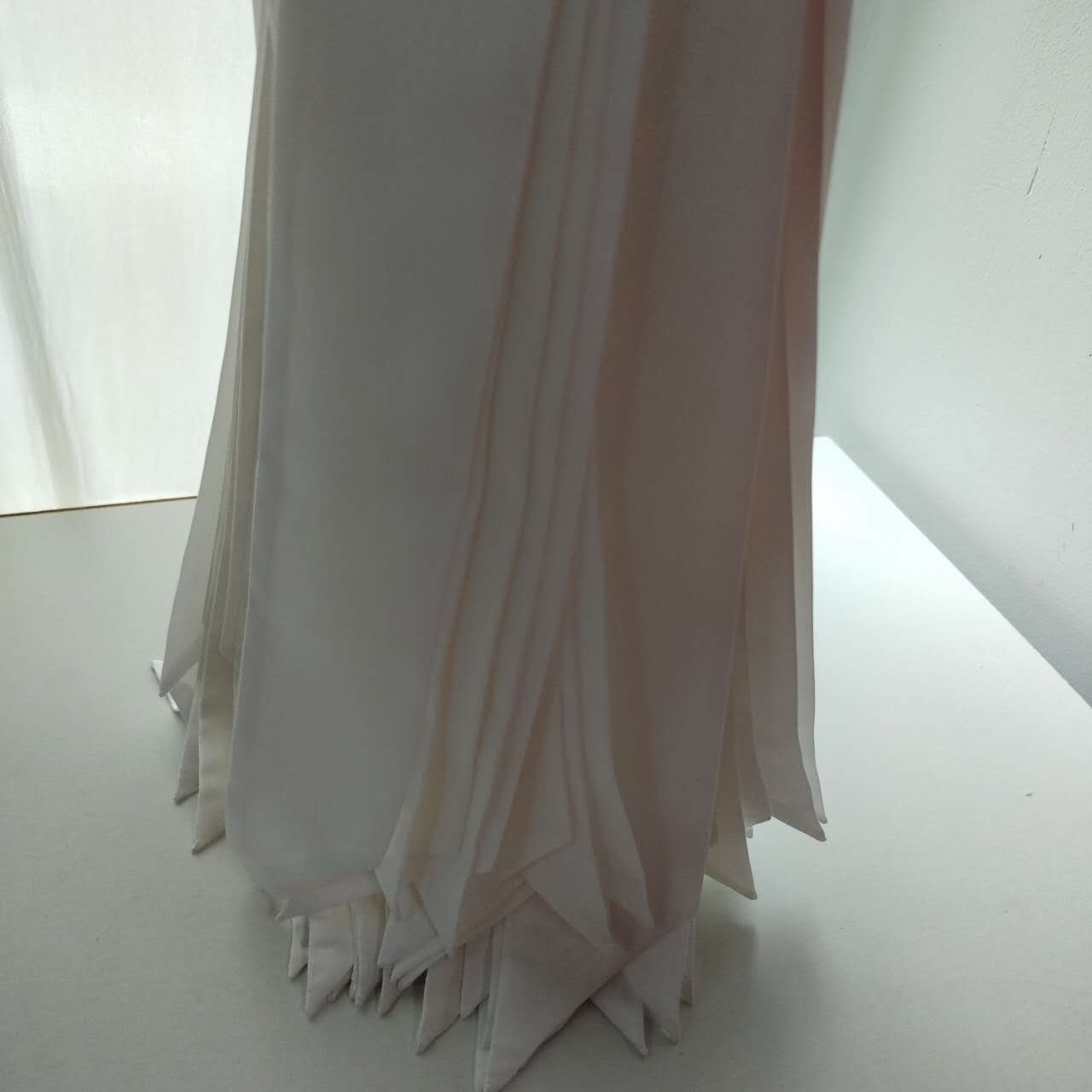 IN STOCK Twill Silk Tie white silk hand made wide hot sale for painting/dyeing