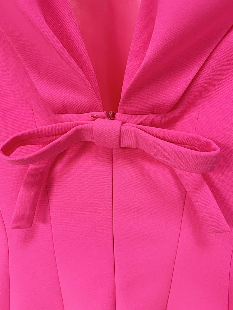 New dropshipping hot fashion and sexy back tie bow dress for women