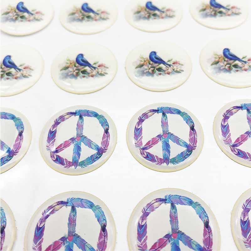 custom logo 3d epoxy transparent dome label stickers gel silicon epoxy resin label