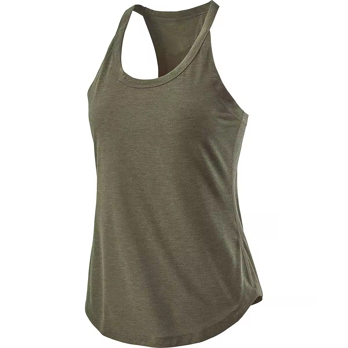 Sportswear Summer Racer Back Tank Top Custom Logo Fit Activewear Workout Fitness Tank Top For Women Tank Top