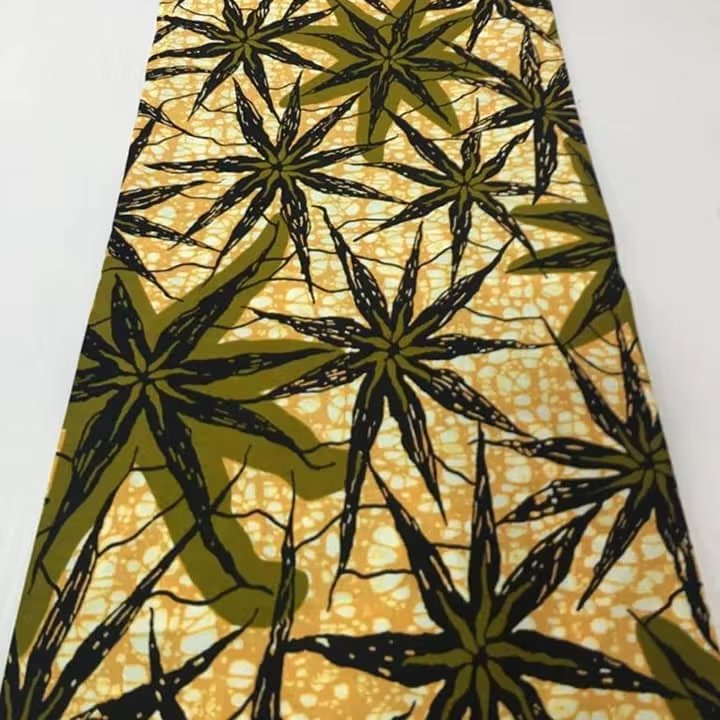 Wax Printed Cotton Fabric For Women latest ankara styles 2024 polyester fabric polyester ties polyester/cotton fabric