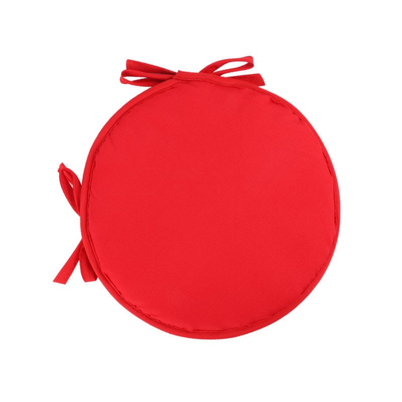 Chair Cushions with Ties Memory Foam Cushion Non-Slip Round Seat Cushion for Office Chair Green