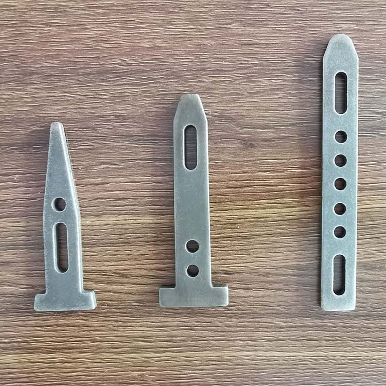 Standard Round Curve Flat Combo Base Tie Long Short Adjustable Curbing Gang Form Wedge Pin