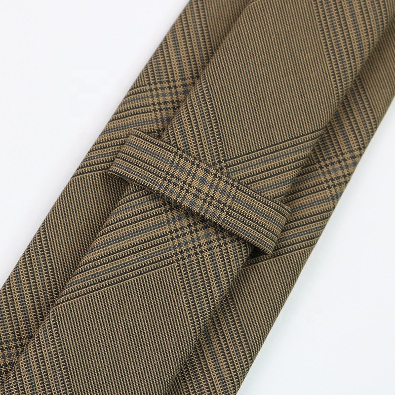 High quality cheap lot stock fashion 8cm korean polyester black neckties 2023 ties for men stripe
