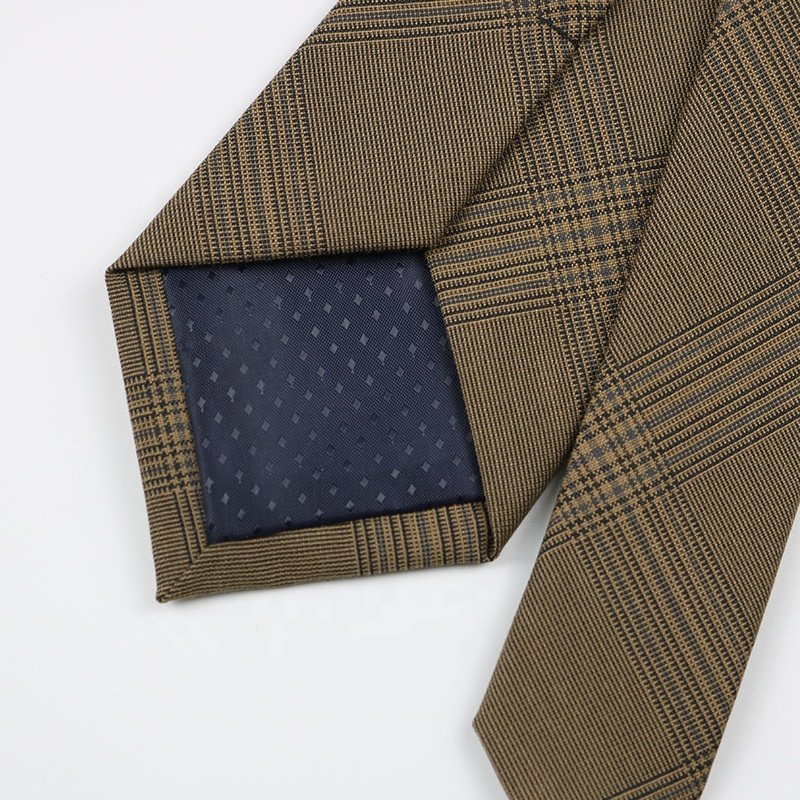 High quality cheap lot stock fashion 8cm korean polyester black neckties 2023 ties for men stripe