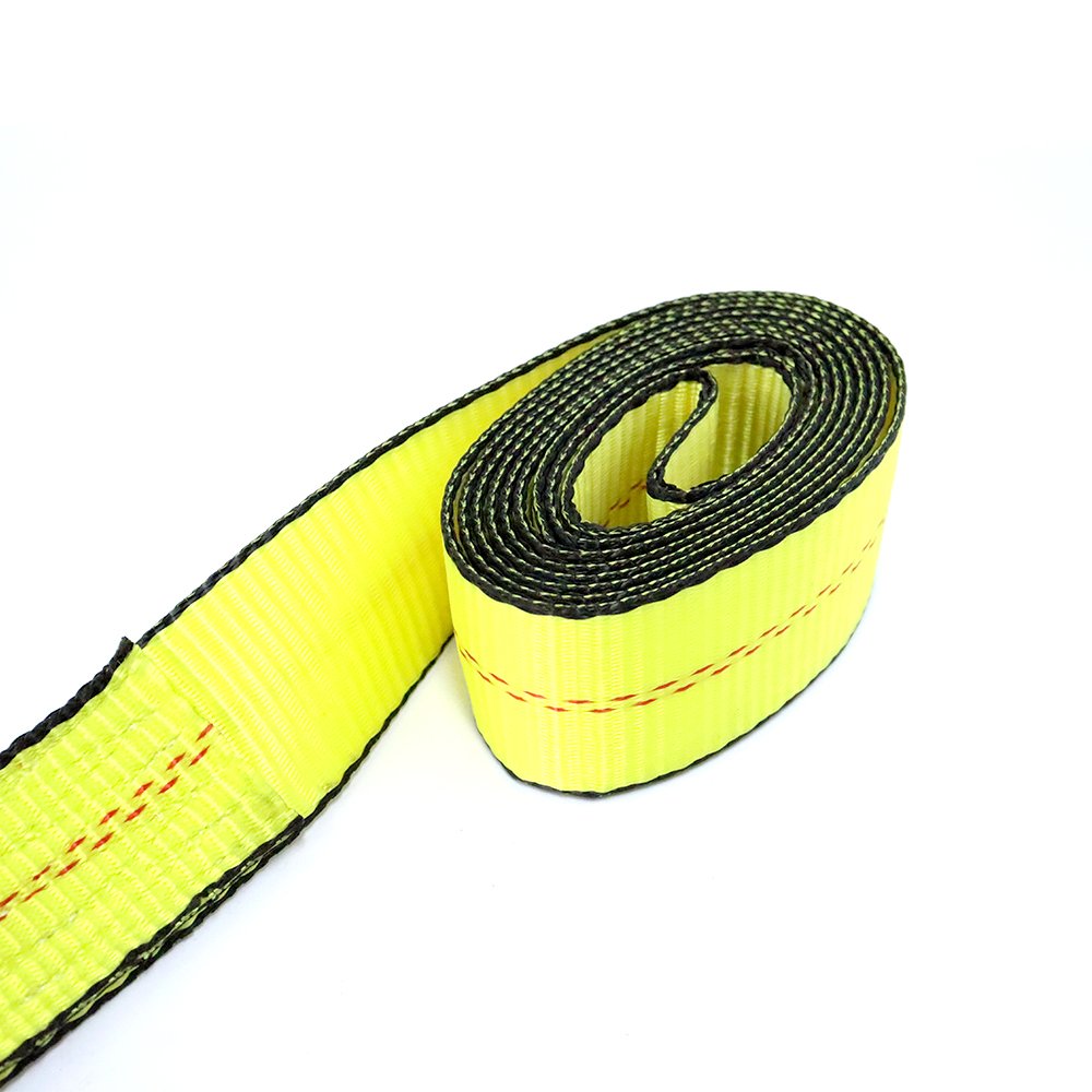 2" x 8' Replacement Strap with RTJ Cluster Hook Ratchet Auto Tie Down for Tow Truck Roll Back Car Hauler Wrecker
