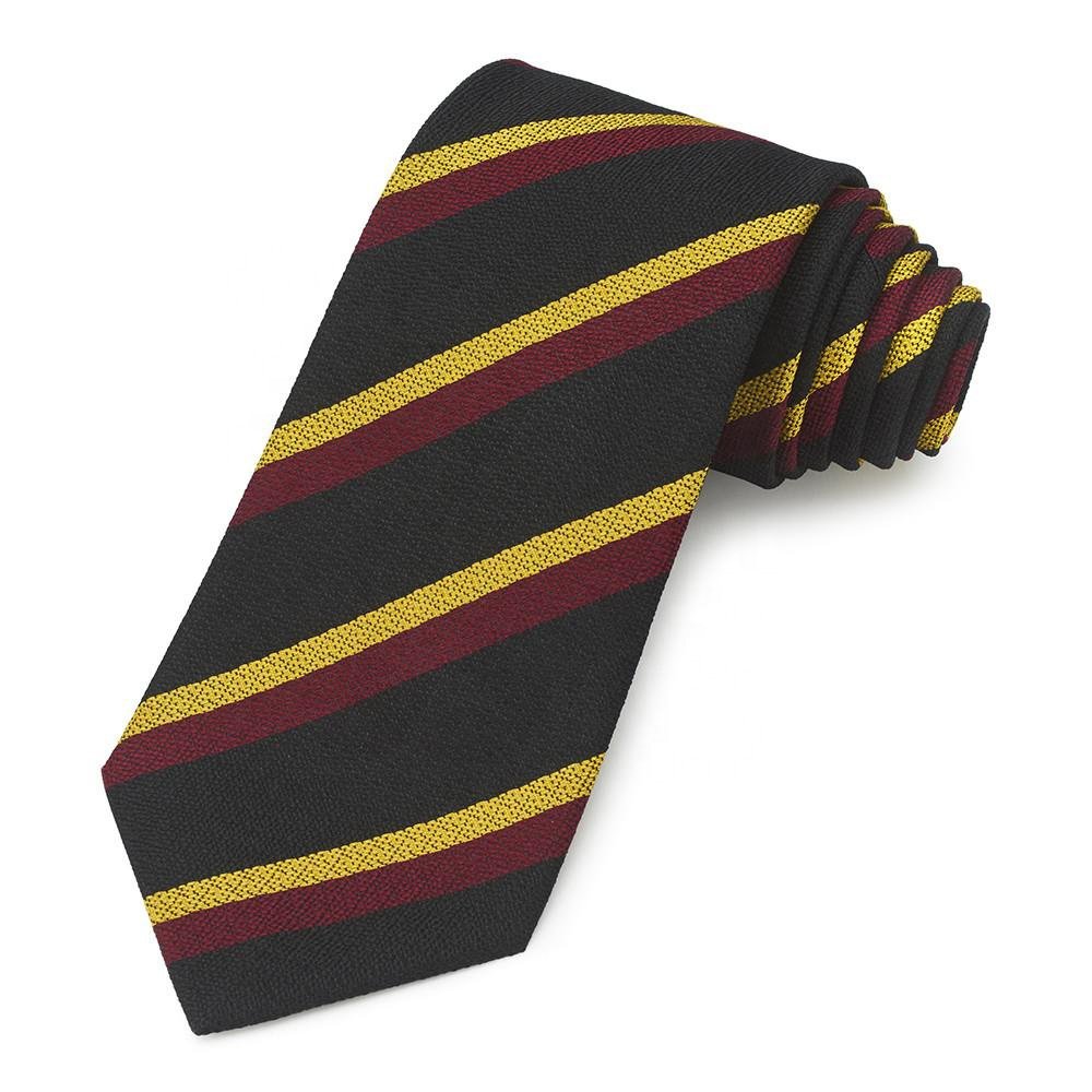 PROFESSIONAL POLYESTER WOVEN TIE | GORDON HIGHLANDERS THREE-FOLD SILK TIE