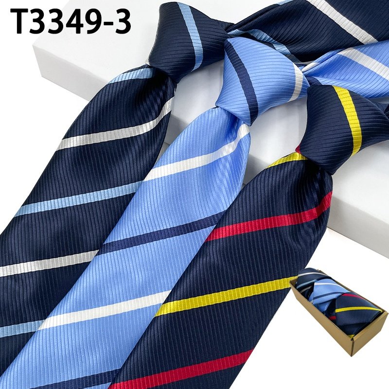 Cheap high quantity micro cravatte professionnel green necktie white stripes corbatas azulcon rallas amarilla stripe ties