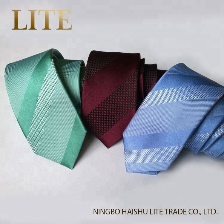 Green color satin grosgrain oversized gentle dressings spring party ties for men gentlemen silk necktie
