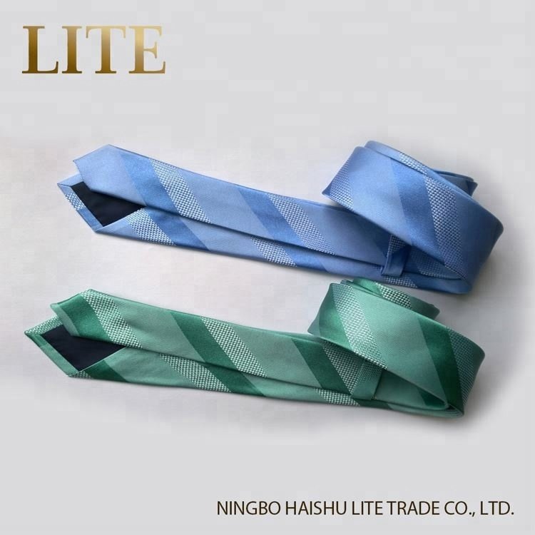 Green color satin grosgrain oversized gentle dressings spring party ties for men gentlemen silk necktie
