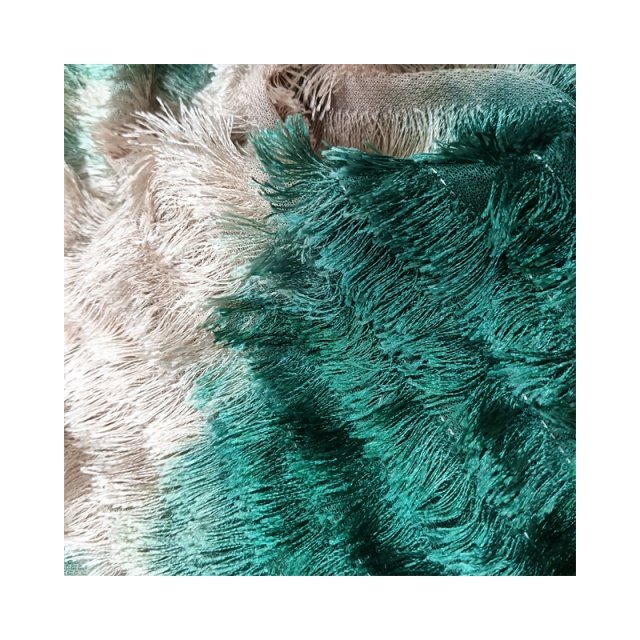 High quality knitted 100%polyester tie-dye fabric soft and comfortable for garment from Shaoxing Manufacturer