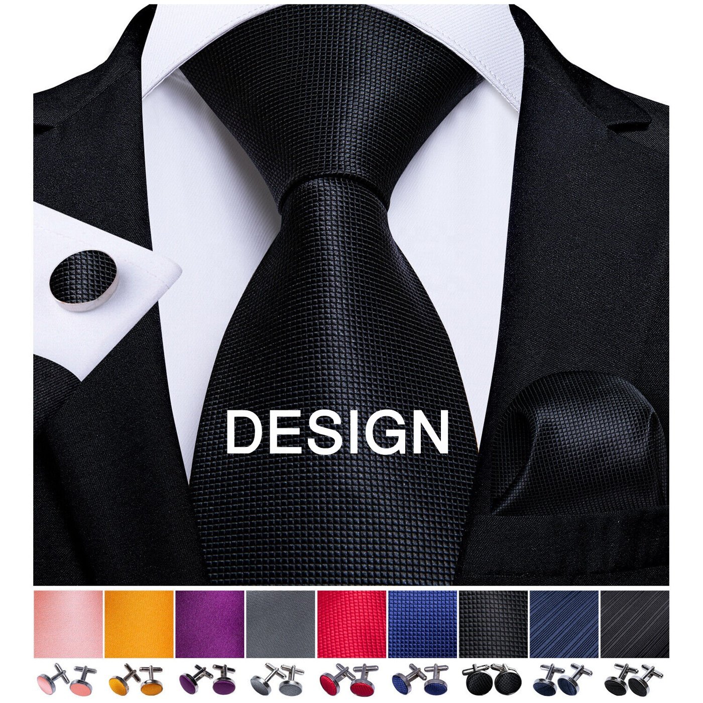 Custom LOGO new popular Design Tie for Men Women cotton Neck Tie for business Casual Men's Classic Suits Print Neck Ties from BD