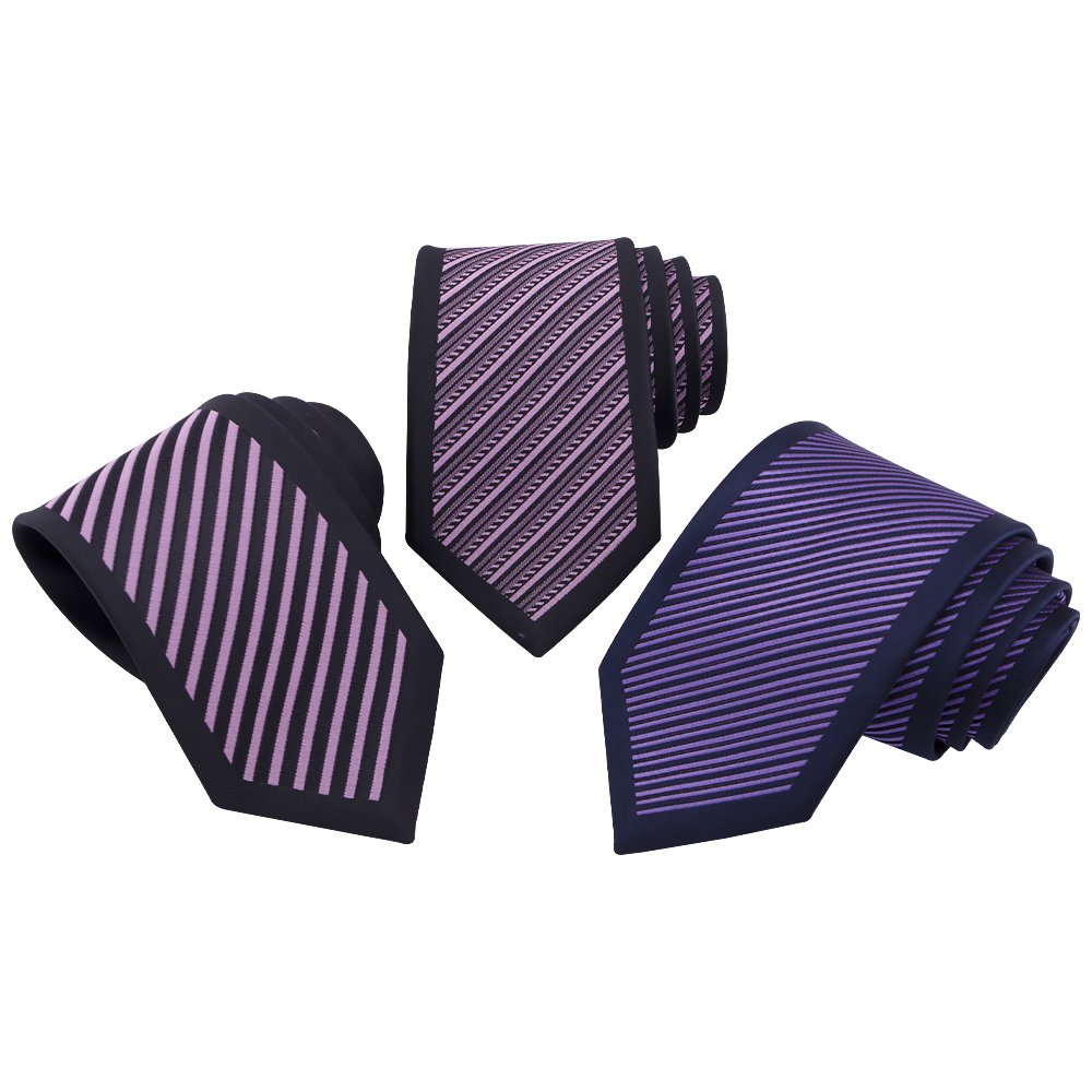 RunLin Factory Customized Business Daily Casual Formal Silk Handmade Woven Jacquard Fabric Silk Ties