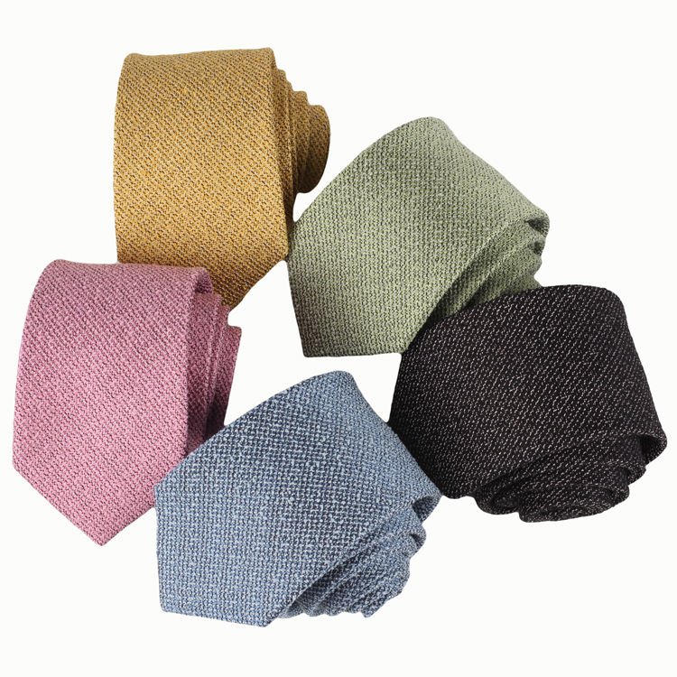 Good Price Top Seller Products Wholesale Classic Luxury Men's Tie Custom Logo Low MOQ Solid Color Neck Ties For Men Silk Ties