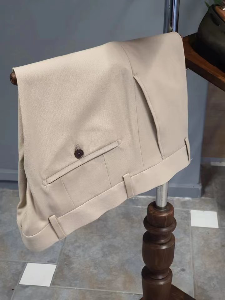 Factory Tailor Made Top Quality Men's 3 Piece Suit Set One Button Solid Jacket Vest Pants With Tie Wedding Men's Suits
