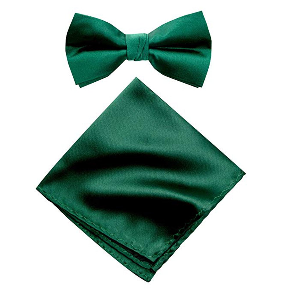 Fashion Color Gravata Emerald Green Men's Solid Color Satin Microfiber Tie Regular Width Green Tie Custom Neckties