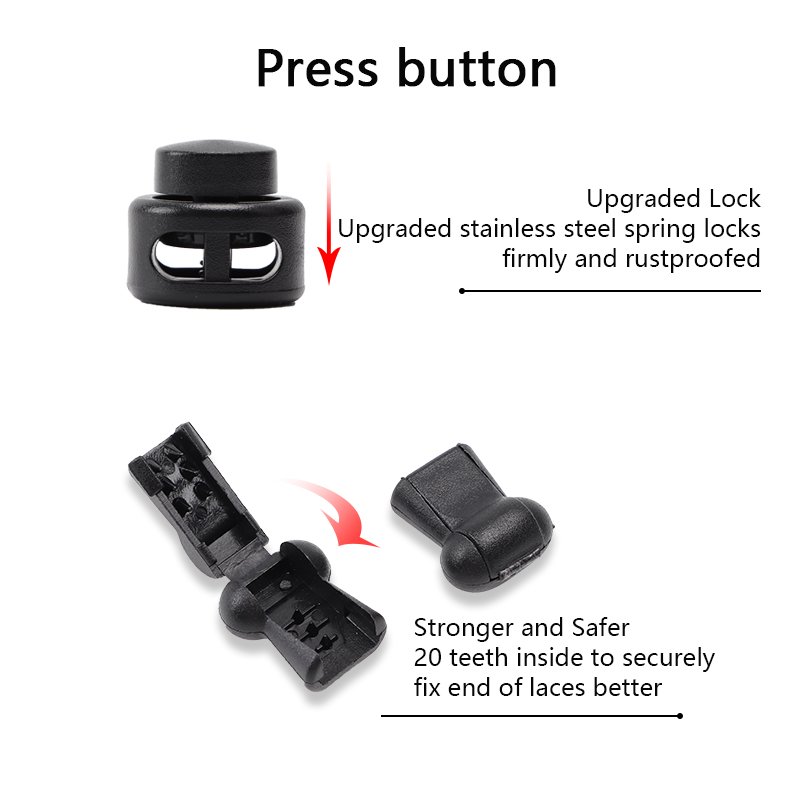 No Tie Flat Elastic Laces Lock No-slip Elastic Shoe Laces lazy Comfortable Shoelaces for Kids Disabled shoelaces