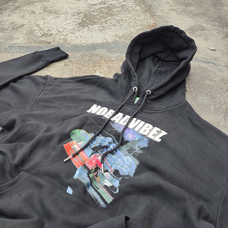 YSJY 500 gsm hoodie street custom dgt graphic light washed heavyweight cotton oversized hoodies men streetwear