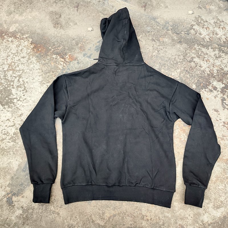 YSJY 500 gsm hoodie street custom dgt graphic light washed heavyweight cotton oversized hoodies men streetwear