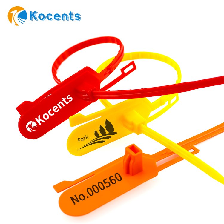 PTS-008 Disposable Plastic Seals Pull tight self-locking disposable security plastic seals