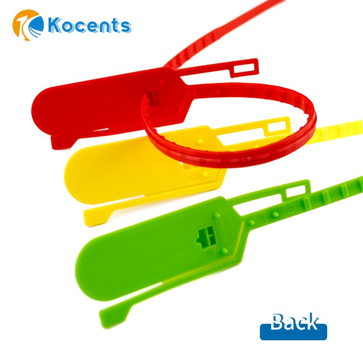 PTS-008 Disposable Plastic Seals Pull tight self-locking disposable security plastic seals