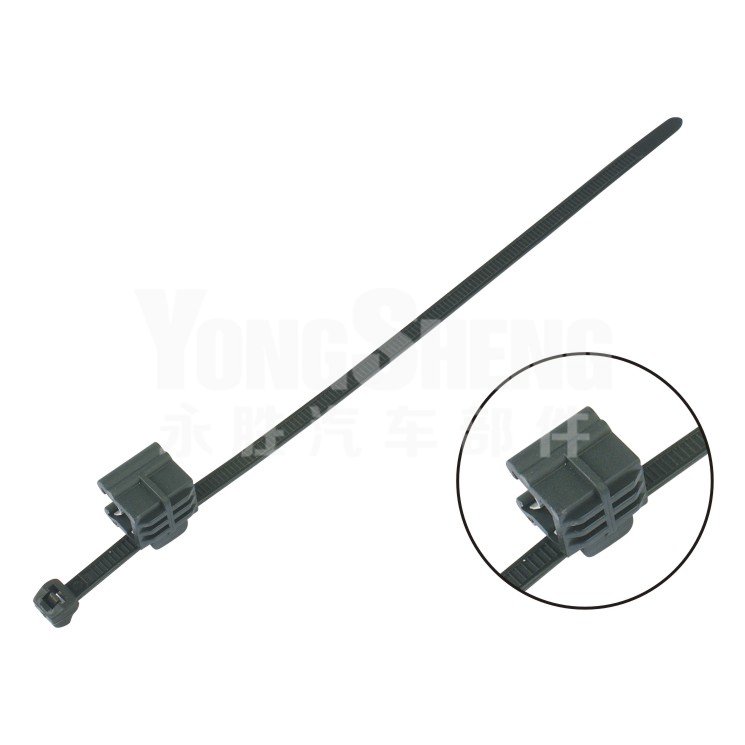 Movable Weld Stud Fixing Cable Ties With Push Mount 156-00672 Screw Mount Cable Ties