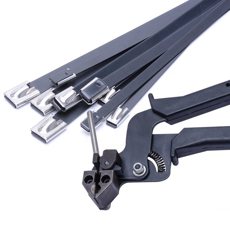 FSCAT UV Resistant PVC Coated Stainless Steel Cable Wire Tie