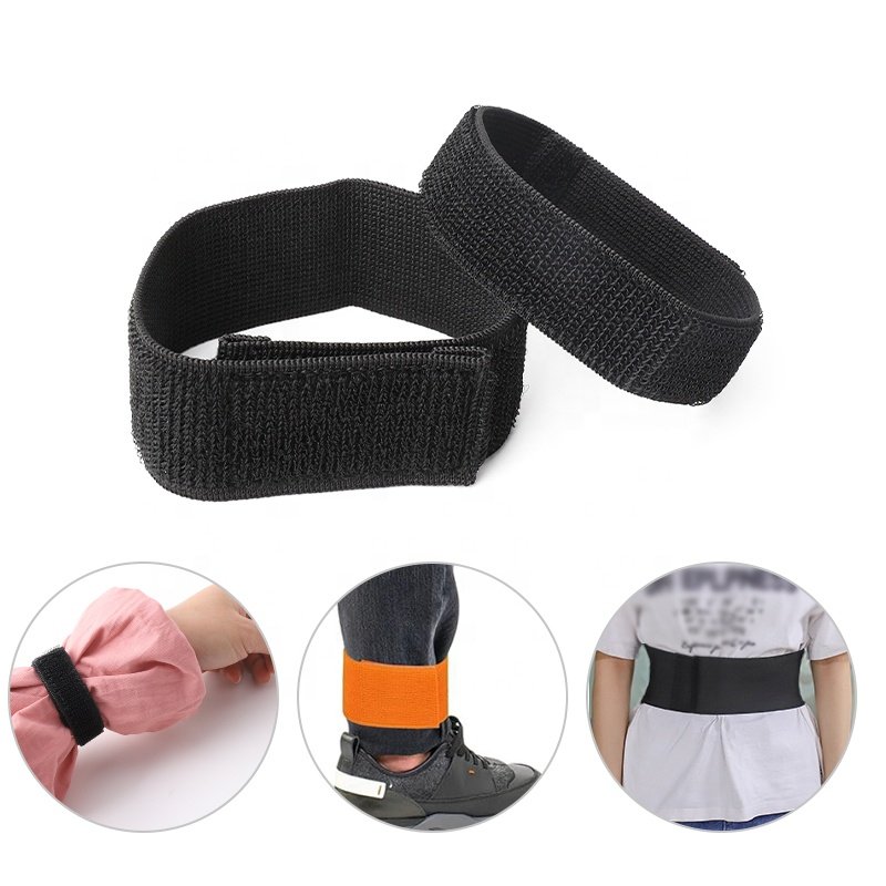 Factory wholesale black and white elastic Velcroes elastic telescopic elastic ratchet tie down Velcroes elastic band