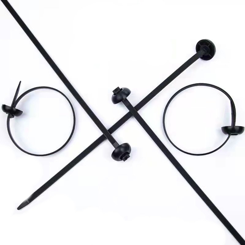 Chinese colored nylon cable ties black and white red yellow blue green cable ties self-locking cable ties
