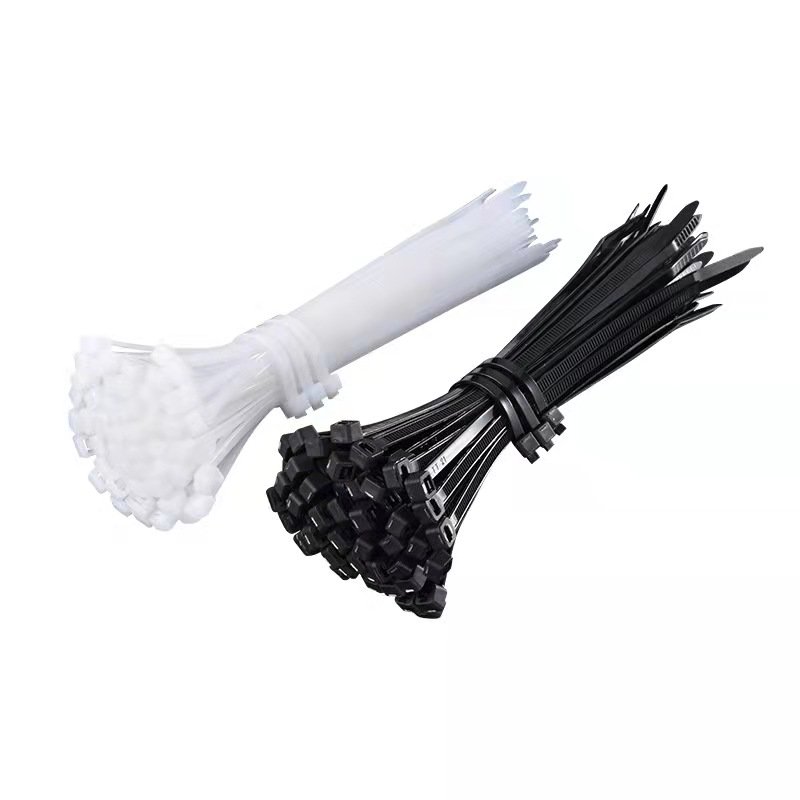 Chinese colored nylon cable ties black and white red yellow blue green cable ties self-locking cable ties