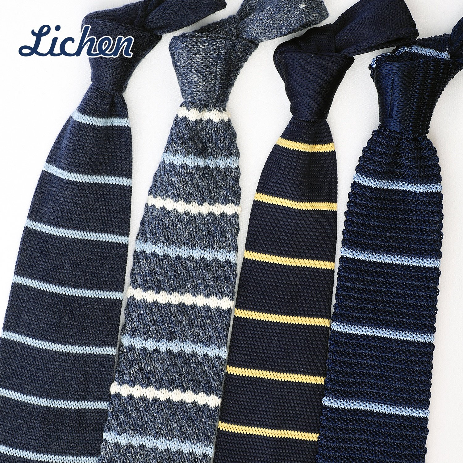 Polyester Necktie Mens Casual Tie Set Available Knit Necktie Loose Tie Fashion For Man