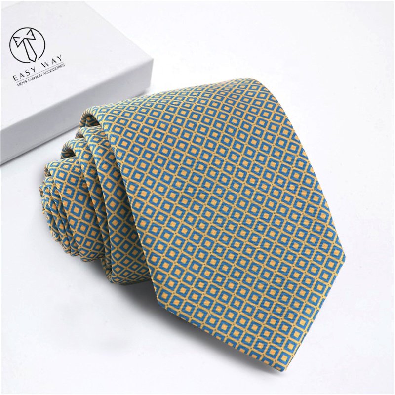 Casual Fashion Wholesale Necktie Printed 100% Polyester Ties For Men