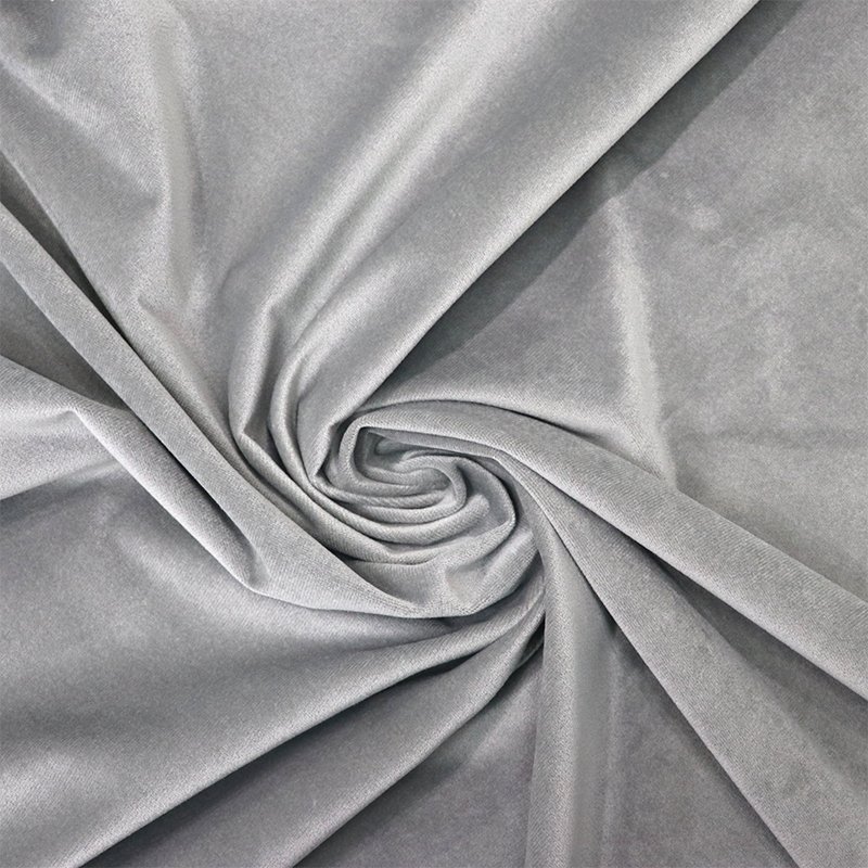 2302A Turkish Manufacture 142cm Plain Holland Velvet Fleece Backing Microfiber Baby Face Sofa Velour Fabric for Pillow