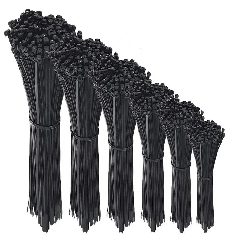 200mm x3.6mm High-quality Cable Clips Tie Wrap Plastic Self-locking Cable Strap Nylon Zip Tie Cable Clamp