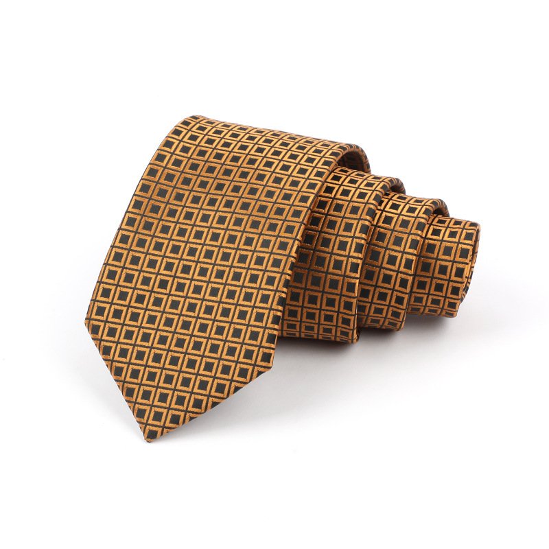 2024 Necktie business formal men's polyester tie