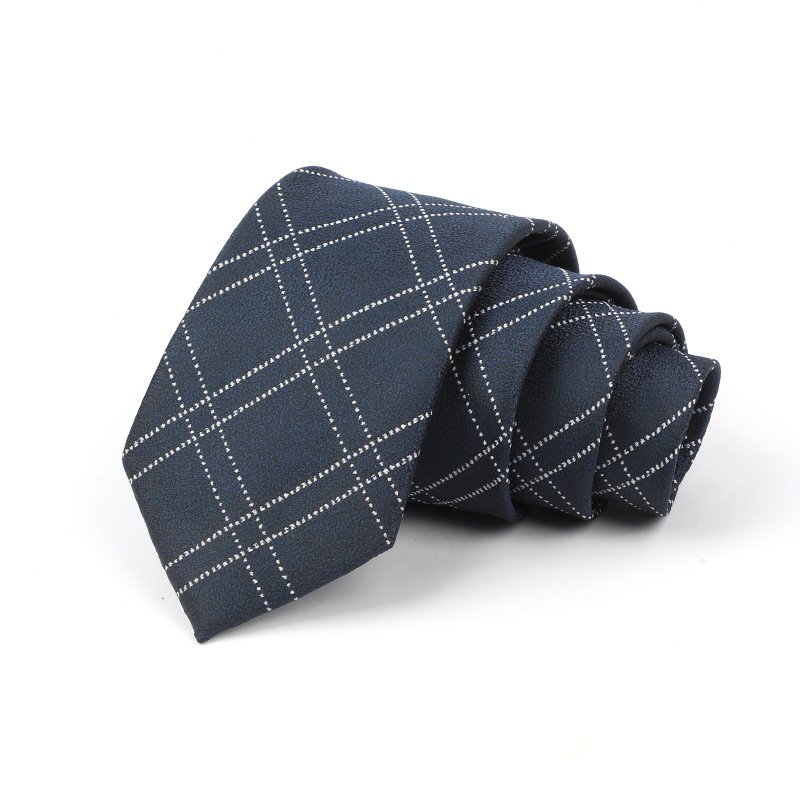 2024 Necktie business formal men's polyester tie
