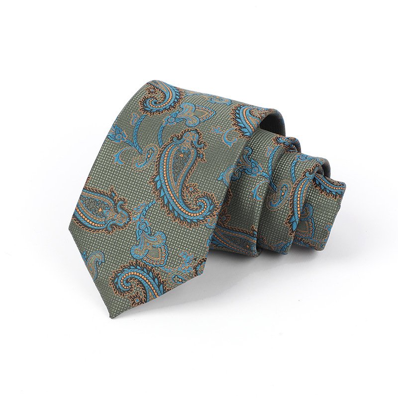 2024 Necktie business formal men's polyester tie