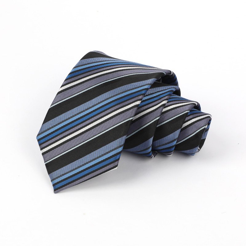2024 Necktie business formal men's polyester tie