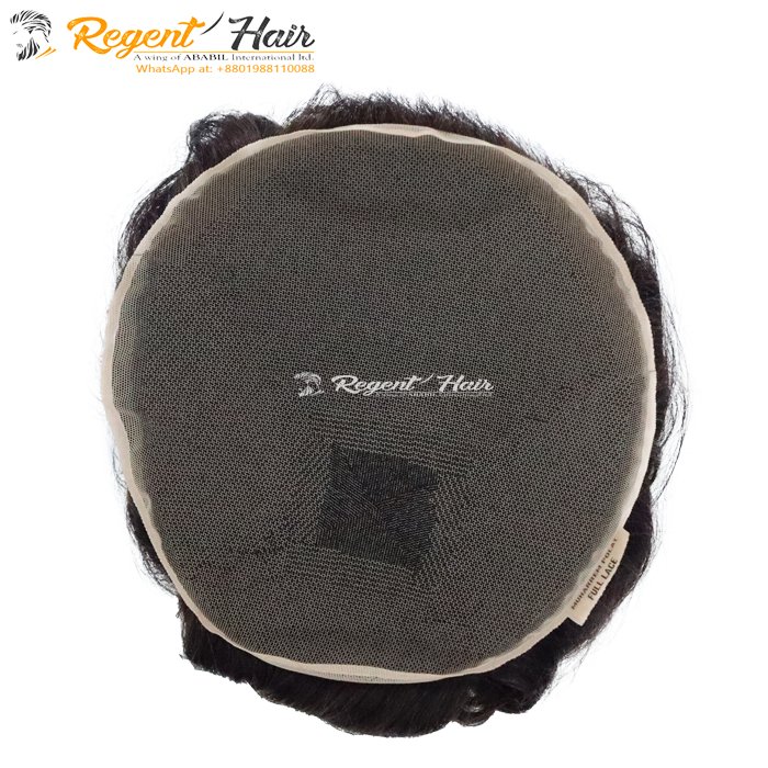 New Arrival Good Quality Human Hair Toupee Super Thin Skin Base Knots Natural Hairline Toupee For Men Export From Bangladesh