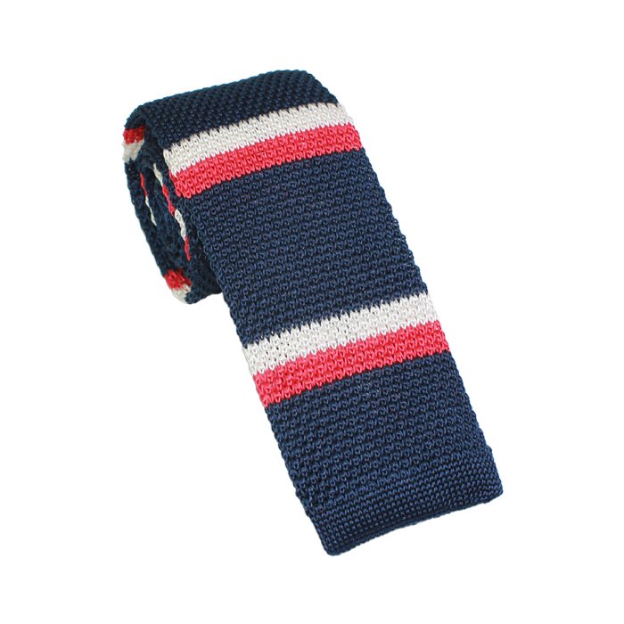 high quality fashion design 100% silk knitted neck ties