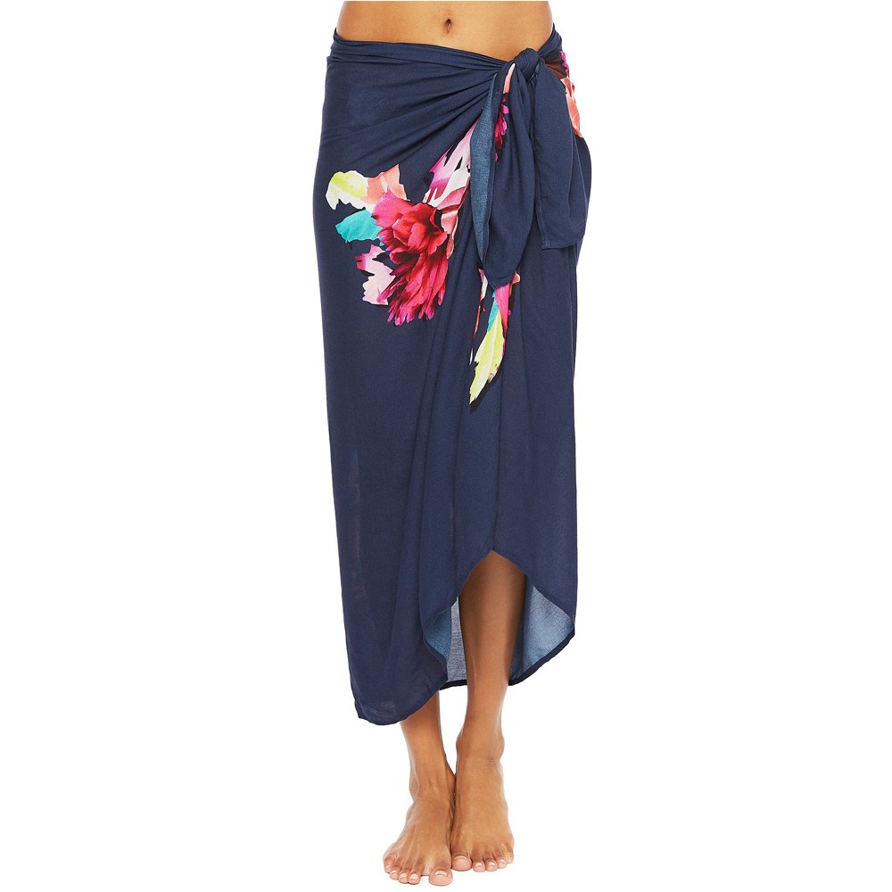 Women wear sarong rayon tie dye pareo beach wear multicolored bikini cover up scarf wrap around fabric sarongs pare