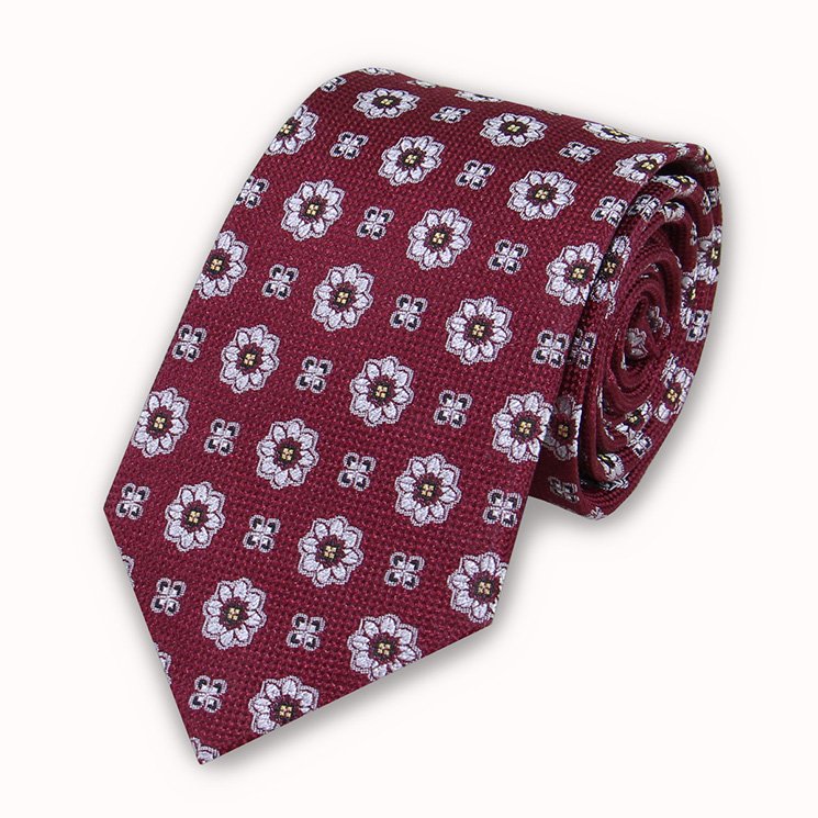 Wholesale custom logo men's silk tie blue striped design classic casual business silk tie for men