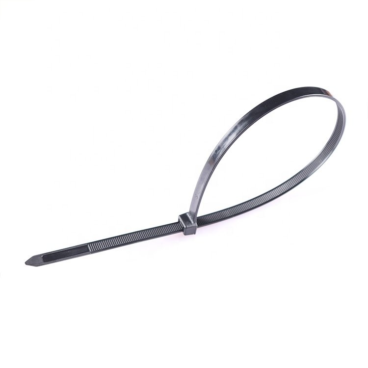High Quality UV Black Nylon Cable Zip Ties, Flexible Plastic Fastener Manufacturer