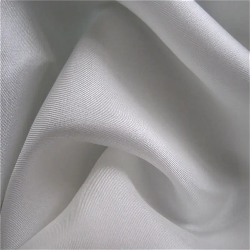 Strong High Qualified Regular Pure 10 M/M Natural White Undyed Silk Twill Fabric for Scarf and Clothes